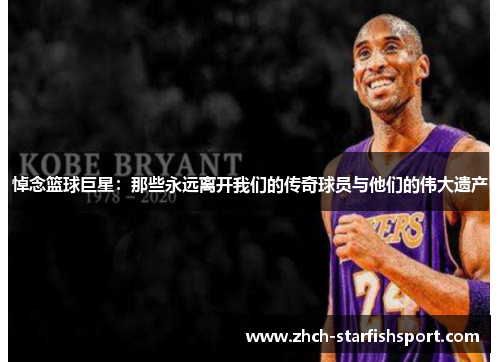 悼念篮球巨星：那些永远离开我们的传奇球员与他们的伟大遗产