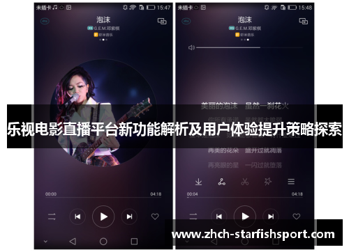 乐视电影直播平台新功能解析及用户体验提升策略探索